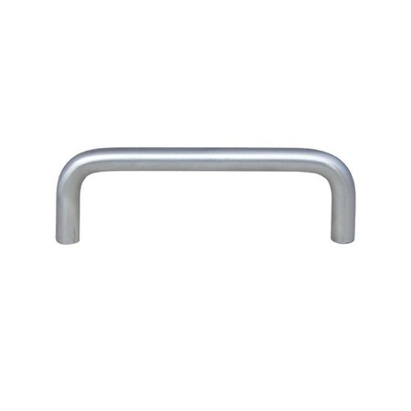 Crown 3-4/5" Wire Cabinet Pull with 3-1/2" Center to Center Satin Chrome Finish CHP354SC